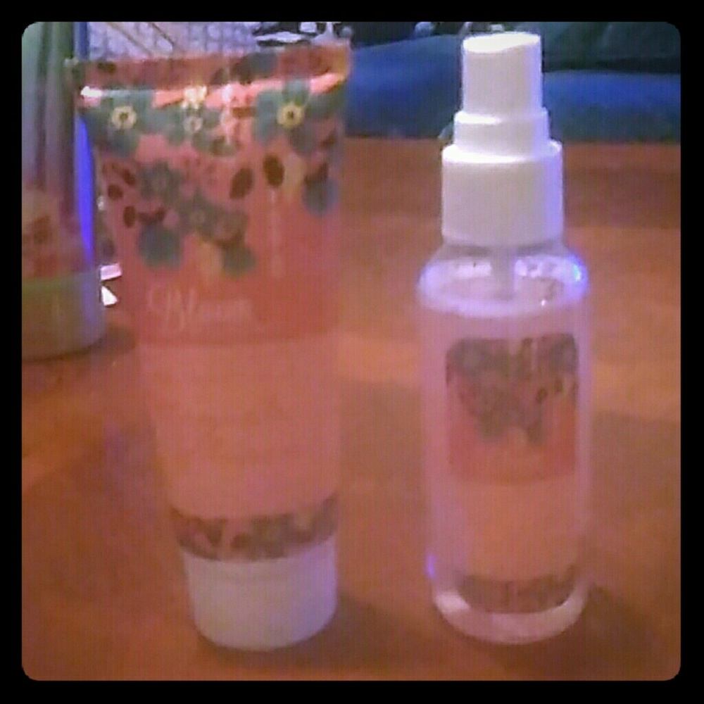 Lotion and body mist